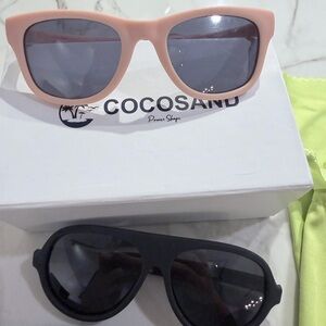 Kids sunglasses (set of 2 for price) like new with box/ dust bags